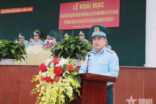 Khai mạc diễn tập chiến thuật vòng tổng hợp các phân đội phòng không