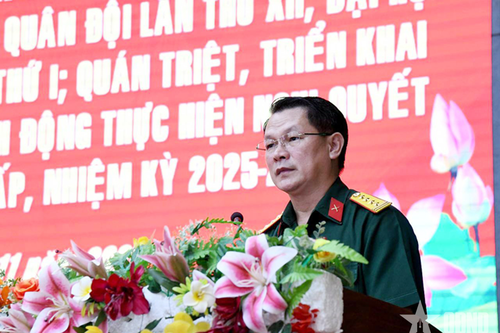 Bộ CHQS tỉnh Tây Ninh thông báo nhanh kết quả Hội nghị Trung ương 13, khóa XIII