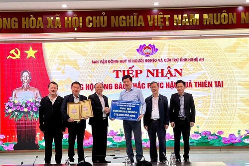 Doanh nhân Nghệ Tĩnh tại TP.HCM hướng về quê nhà sau mưa lũ