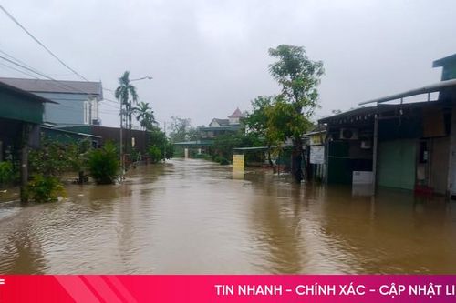 Hà Tĩnh còn 3.849 hộ đang ngập lụt