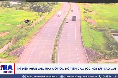 Thí điểm phân làn, thay đổi tốc độ trên cao tốc Nội Bài-Lào Cai từ 10/11