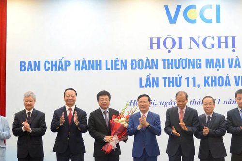 Ông Hồ Sỹ Hùng được bầu làm Chủ tịch VCCI nhiệm kỳ 2021-2026