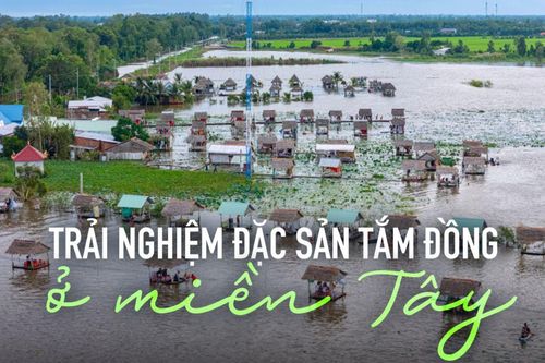 Trải nghiệm đặc sản tắm đồng ở miền Tây