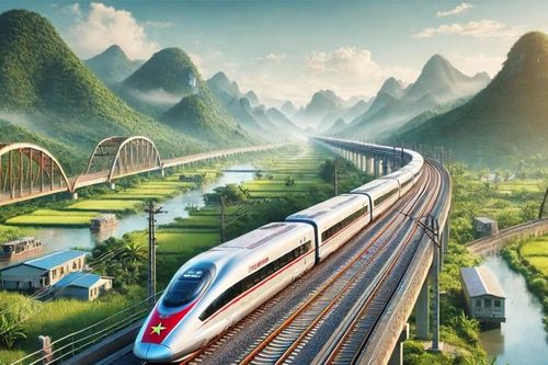 Công ty của tỷ phú Phạm Nhật Vượng đặt mục tiêu vận hành đường sắt tốc độ cao Hà Nội - Quảng Ninh vào quý 1/2028