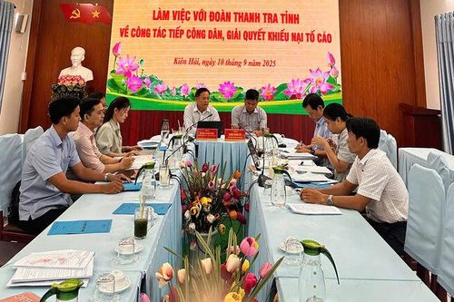Kiểm tra, đôn đốc việc tiếp công dân, giải quyết khiếu nại, tố cáo