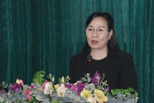 Chủ tịch Ủy ban MTTQ tỉnh Nguyễn Thị Hà dự sinh hoạt Chi bộ thôn Liên Ấp