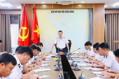 Vùng 4 Hải quân triển khai công tác ứng phó bão số 13
