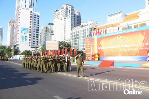 Tiến hành sơ kết 1 năm triển khai lực lượng bảo vệ an ninh trật tự ở cơ sở