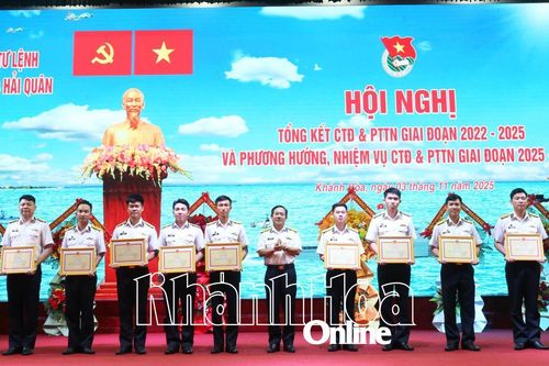 Vùng 4 Hải quân tổng kết công tác Đoàn và phong trào thanh niên giai đoạn 2022 - 2025