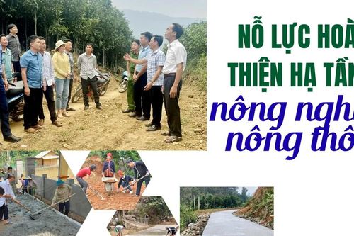Nỗ lực hoàn thiện hạ tầng nông nghiệp - nông thôn