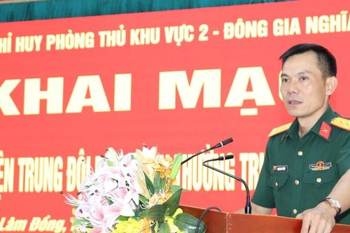 Khai mạc huấn luyện Trung đội Dân quân thường trực năm 2025