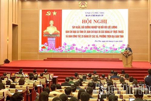 Tập huấn nghiệp vụ công tác bảo vệ nền tảng tư tưởng của Đảng