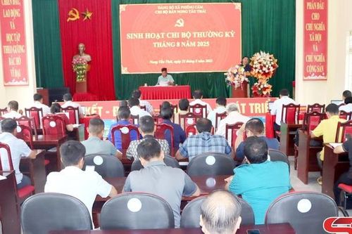 Chi bộ 10 năm hoàn thành xuất sắc nhiệm vụ