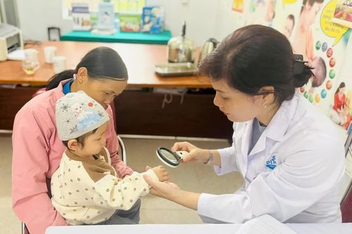 Bệnh viện Da liễu Hà Nội trao quà và khám bệnh miễn phí cho người dân xã Việt Lâm
