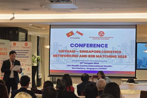 Kết nối giao thương, hợp tác giữa các doanh nghiệp logistics Việt Nam và Singapore