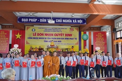 Đồng Nai: Công bố quyết định và ra mắt Ban Hướng dẫn Phân ban Gia đình Phật tử tỉnh