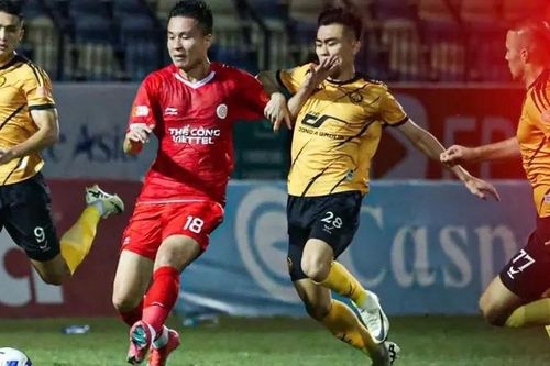 CLB Thể Công Viettel bám sát ngôi đầu bảng V-League