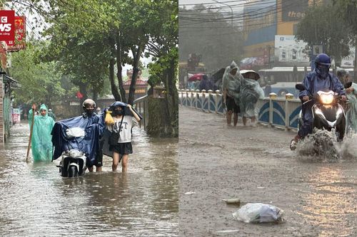 Mưa lớn kéo dài, Huế tiếp tục ngập sâu