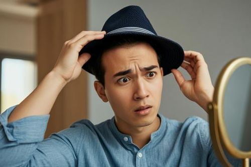 Cách khắc phục tình trạng đội mũ nhiều gây rụng tóc