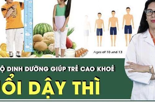 Chế độ dinh dưỡng tuổi dậy thì giúp trẻ cao và khỏe mạnh