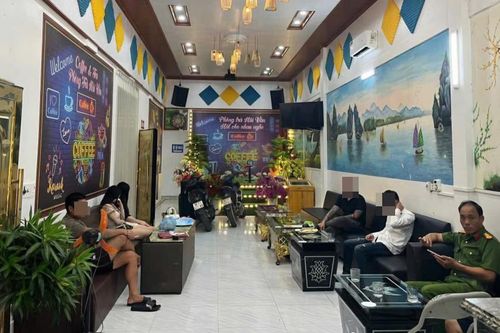 Phát hiện nhiều đối tượng vào quán trà sử dụng ma túy
