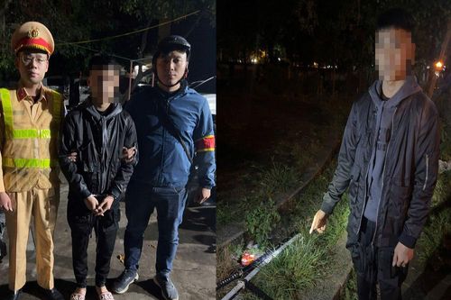 Lực lượng 141 ngăn chặn nhóm đối tượng mang kiếm đi giải quyết mâu thuẫn