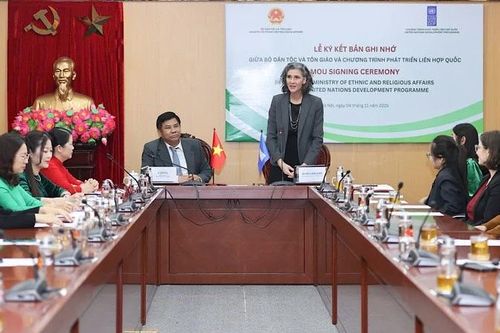 Thúc đẩy phát triển bền vững, hội nhập quốc tế trong lĩnh vực công tác dân tộc