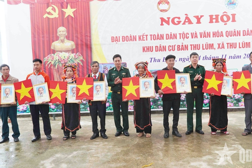 Ngày hội đại đoàn kết và văn hóa quân dân năm 2025 tại Thu Lũm (Lai Châu)