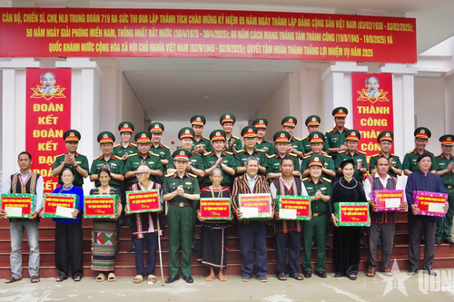 Binh đoàn 16 kiểm tra toàn diện kết quả thực hiện nhiệm vụ 9 tháng đầu năm 2025 tại Trung đoàn 719