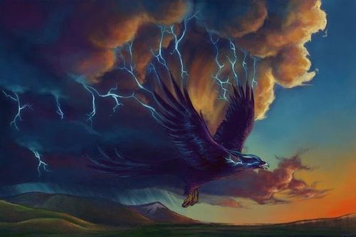Quái điểu khổng lồ có khả năng triệu hồi bão ám ảnh lục địa đen