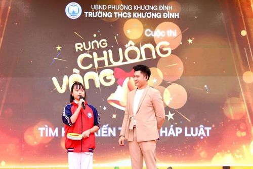 Học sinh hào hứng thi 'Rung chuông vàng' tìm hiểu kiến thức pháp luật