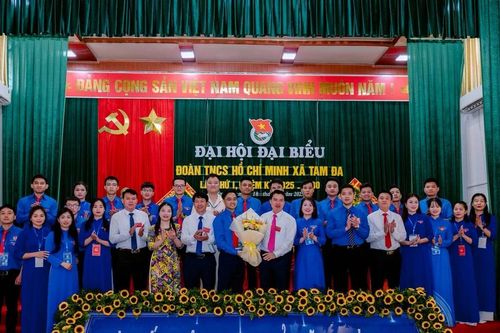 Đoàn TNCS Hồ Chí Minh xã Tam Đa tổ chức Đại hội đại biểu lần thứ I