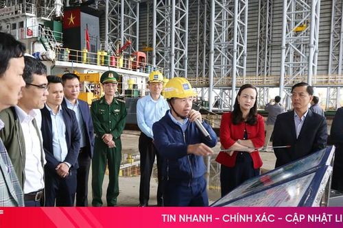 Đoàn công tác Ban Tuyên giáo và Dân vận Trung ương khảo sát tại KKT Vũng Áng