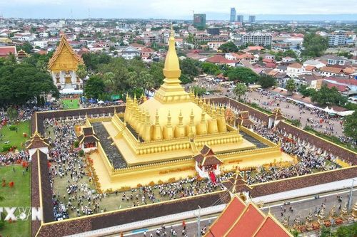 Lễ hội Thatluang - điểm hẹn văn hóa và du lịch đặc sắc của Lào