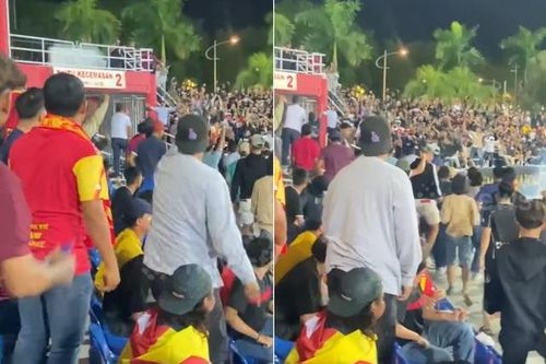Cổ động viên đánh nhau ngay trên khán đài sau trận bóng đá