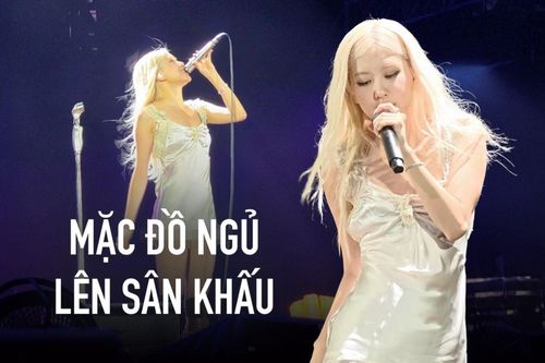 Nữ ca sĩ nổi tiếng mặc đồ ngủ lên sân khấu khiến khán giả ngượng tái mặt