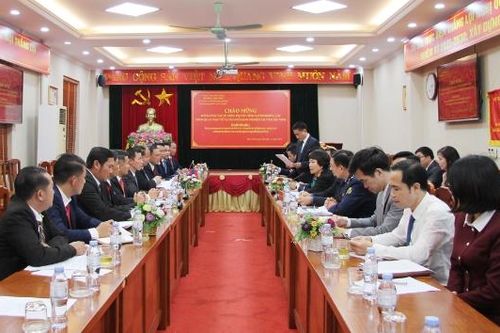 Tăng cường hợp tác giữa ngành Công Thương hai tỉnh Bắc Ninh và Xay Sổm Bun (Lào)