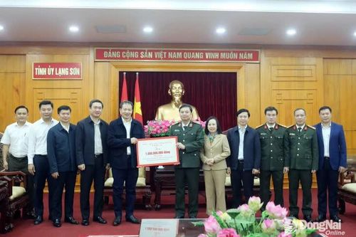 Đồng Nai hỗ trợ Bắc Ninh 7 tỷ đồng khắc phục hậu quả thiên tai