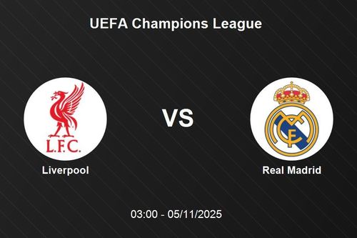 Nhận định Liverpool vs Real Madrid - UEFA Champions League