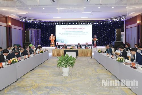 Hội thảo khoa học quốc tế 'Danh nhân Phạm Thận Duật - giá trị di sản và giải pháp bảo tồn, phát huy'