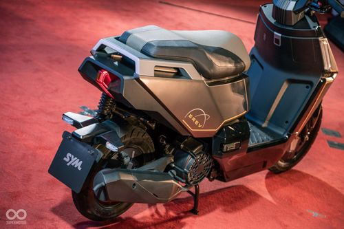 PE3 - mẫu xe hybrid của SYM có thể di chuyển 325 km mỗi lần đổ xăng
