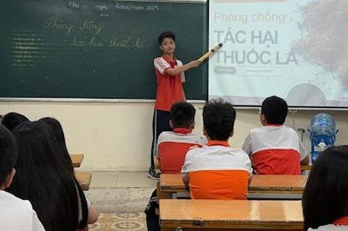 Từ bài giảng không khói thuốc đến khát vọng trường học an toàn, nhân ái