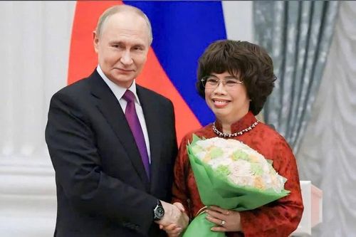 Tổng thống Nga Vladimir Putin: 'Các dự án của bà Thái Hương góp phần tăng cường hợp tác chiến lược giữa hai nước'
