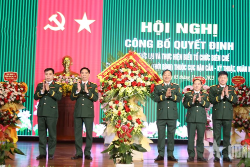 Quân khu 1 công bố quyết định tổ chức lại và thực hiện biểu biên chế Bệnh viện Quân y 110