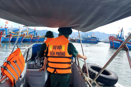 Bộ đội Biên phòng tỉnh Khánh Hòa triển khai các biện pháp ứng phó với bão số 13