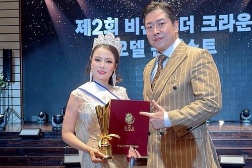 Lê Thị Thúy Vân đăng quang Hoa hậu Doanh nhân Di sản quốc tế 2025