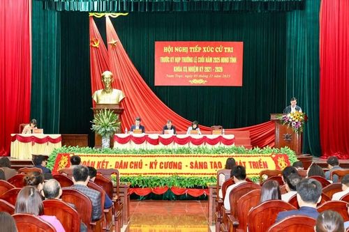 Ninh Bình: Cử tri kiến nghị nhiều nội dung về đê điều, thủy lợi và hạ tầng giao thông