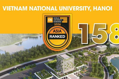 Đại học Quốc gia Hà Nội thăng hạng ấn tượng trong bảng xếp hạng đại học châu Á 2026