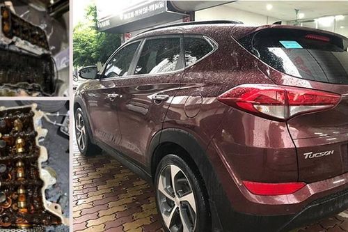 Đi 5 vạn km không thay dầu, chủ xe Hyundai Tucson ở Hà Nội nhận hóa đơn 'khủng'