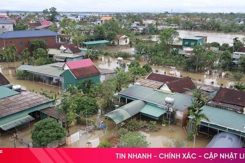 Nước lũ xuống nhanh, Hà Tĩnh còn gần 600 hộ ngập lụt